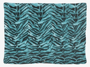 Natsu Blue Tiger Striped Customizable Pet Bed - Dog