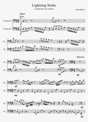 Lightning Strike Sheet Music Composed By Octaveslayer - Soldiers Chorus Faust Sheet Music
