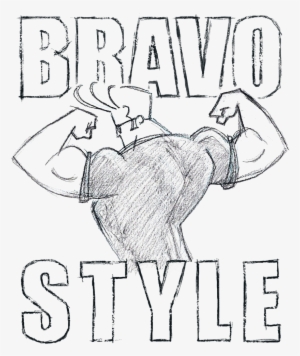 Johnny Bravo Bravo Style Men's Slim Fit T-shirt