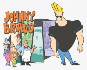 Johnny Bravo Johnny & Friends Juniors Premium T-shirt - Johnny Bravo Don T Touch The Hair