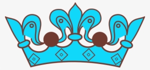 Brown Blue Crown Svg Clip Arts 600 X 282 Px