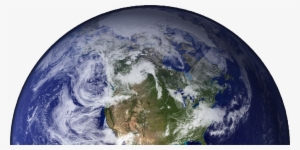 Full Resolution Earth Png - Half Of Earth