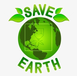 Save Earth Transparent Background Png - Illustration