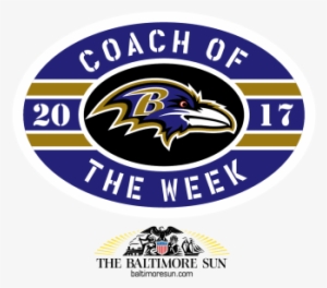 The Ravens High School Coach Of The Week Program Honors - Baltimore Ravens Logo Digital Painting