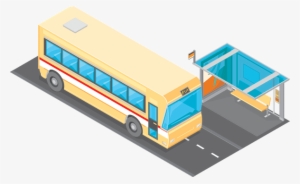 Bus Stop Icon - Bus