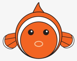 Animaru Clown Fish - Art Print: Clown Fish On Pink, 36x28in.