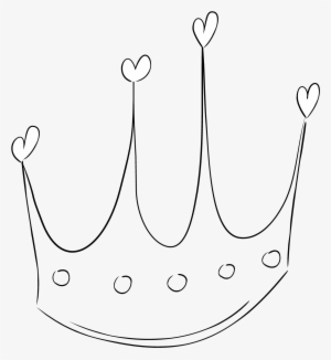 Drawn Crown Transparent - Tiara