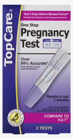 Topcare Pregnancy Test, One Step
