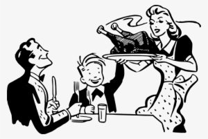 Retro Thanksgiving Clip Art