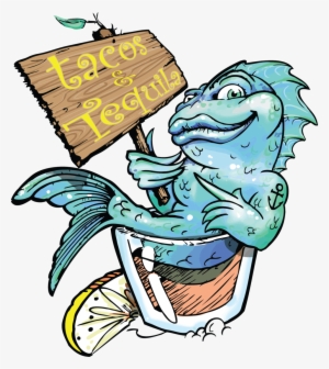 Fish Tacos Clipart - Pescado Borracho