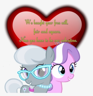 Diamond Tiara, Heart, Safe, Silver Spoon, Simple, Simple - My Little Pony: Friendship Is Magic