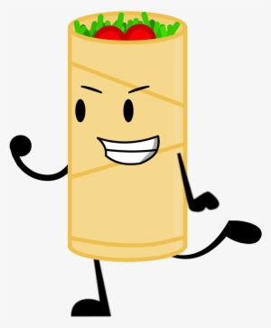 Tacos Clipart Burito - Burrito Cartoon Png