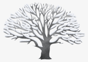 Winter Tree Ping Clipart Banner Royalty Free Stock - Winter Tree Clipart Png