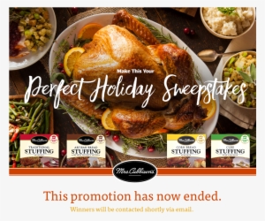 Turkey On Dinner Table