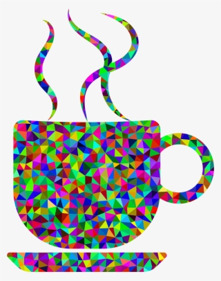 This Free Icons Png Design Of Prismatic Low Poly Coffee