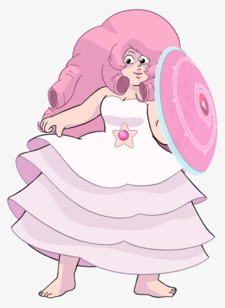 Rose Quartz Deko2 Shield - Steven Rose Quartz