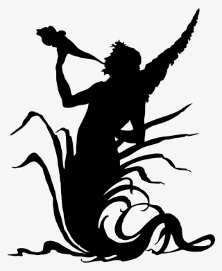 This Free Icons Png Design Of Flowery Trumpeter Silhouette