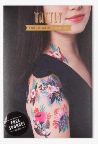 Tattly Brilliant Blooms Set Jess Phoenix-6 V=1542814994 - Tattly