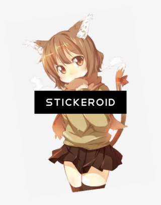 Cat Girl Brown Outfit - Catgirl