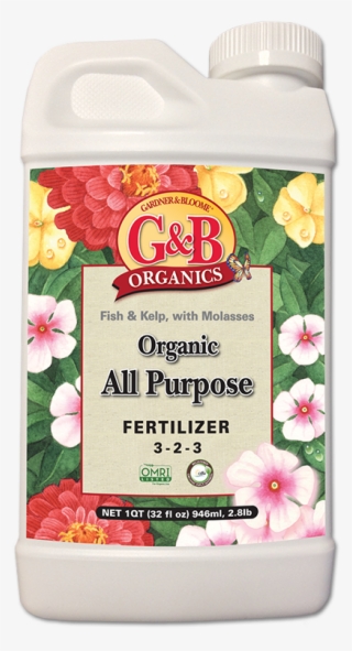 G&b Organics All Purpose Fertilizer - G&b Organics All Purpose Liquid Fertilizer