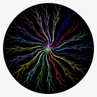 Picture Royalty Free Circle Clipart Eye - Clipart Lightning Circle