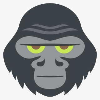 Open - Gorilla Emoticon