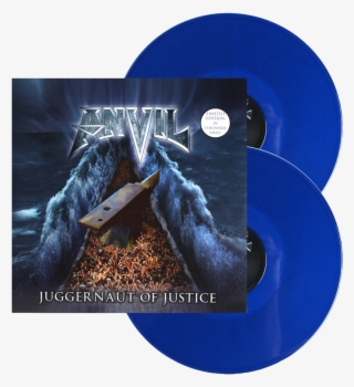 Juggernaut Of Justice Blue Vinyl - Anvil Juggernaut Of Justice