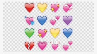 All Heart Emojis Transparent
