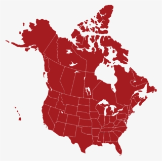Journeys Meeting & Beyond Service Area Map - Us States Joining Canada
