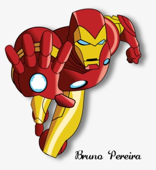 Desenho Homem De Ferro Png - Iron Man Clipart Png