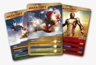 Modelos Dos Cards Especiais - Iron Man 3 Sticker Book