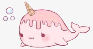 Narwhal Dolphin Cute Pinkdolphin Kawaii Freetoedit - Narwhal