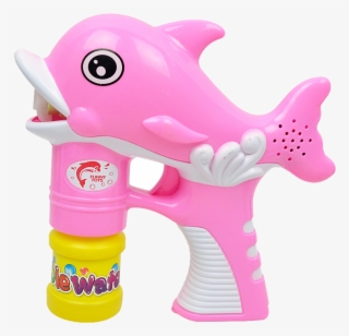 Star Automatic Bubble Gun With Light Music Magic Stick - Toy