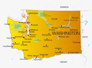 Washington Map - Washington State