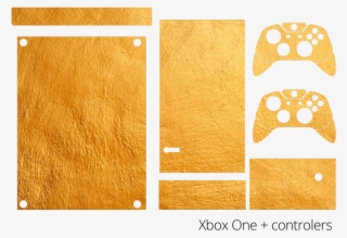 Golden Texture Xbox Skin Sticker - Allies By Richard Harding Davis