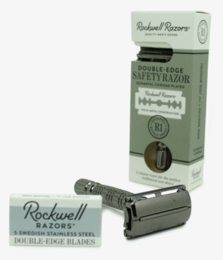 Rockwell Razors R1 Rookie Butterfly Safety Razor, Gunmetal - Rockwell Razors De Safety Razor Blades