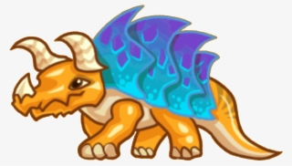 Hemlocktriceratops - Dragon Evolution World