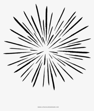 Drawing Transprent - Fogos De Artificio Desenho