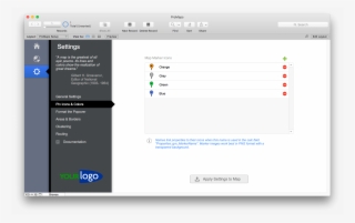 Settings - Pins - Filemaker