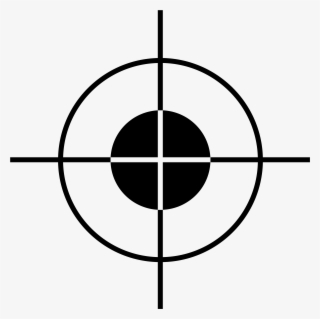 Crosshair Target Visor Sightings Free Image - Sniper Target Png