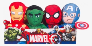 Wholesale Marvel Avengers Small Plush 5 Asstd In Cdu - Marvel Avengers Assemble Placemats, Pack Of 4