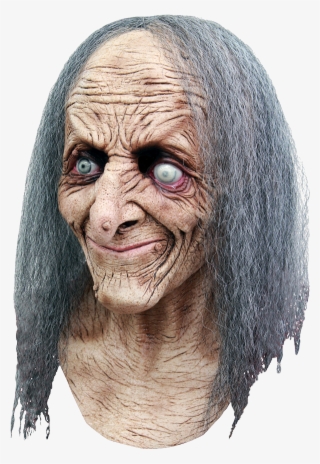 Hagatha Witch Halloween Mask Creepy Eyes, Scary Clown