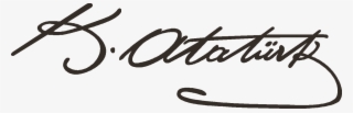 Atatürk Imzasi Png - Atatürk Silüeti