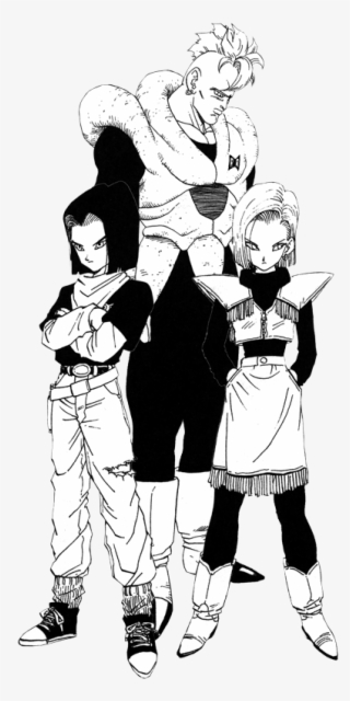 Pin By Lenny On Dragon Ball - Dragon Ball 17 Para Colorear