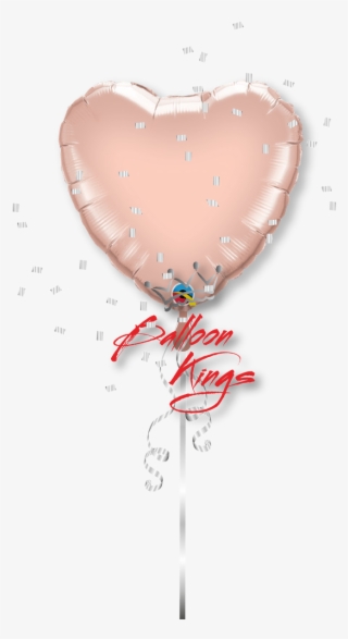 Rose Gold Heart - Gold