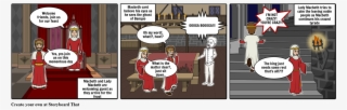 Macbeth Feast - Cartoon