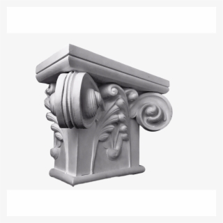 Plaster Pilaster Capital [half Square] - Pilaster
