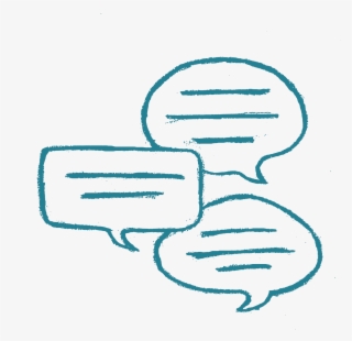 Illustration Of Speech Bubbles - Illustration