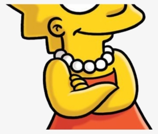 The Simpsons Clipart Transparent Background - Lisa Simpson