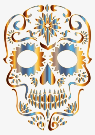 This Free Icons Png Design Of Chromatic Sugar Skull